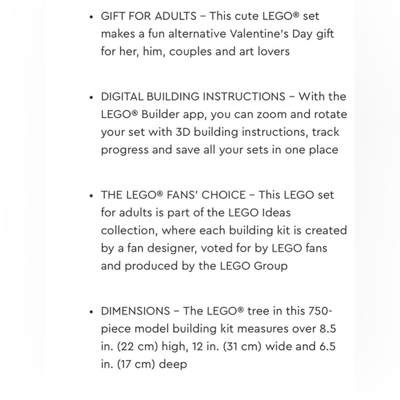 🌀LEGO IDEAS LOVE BIRDS - SEALED IN BOX - Picture 7 of 7